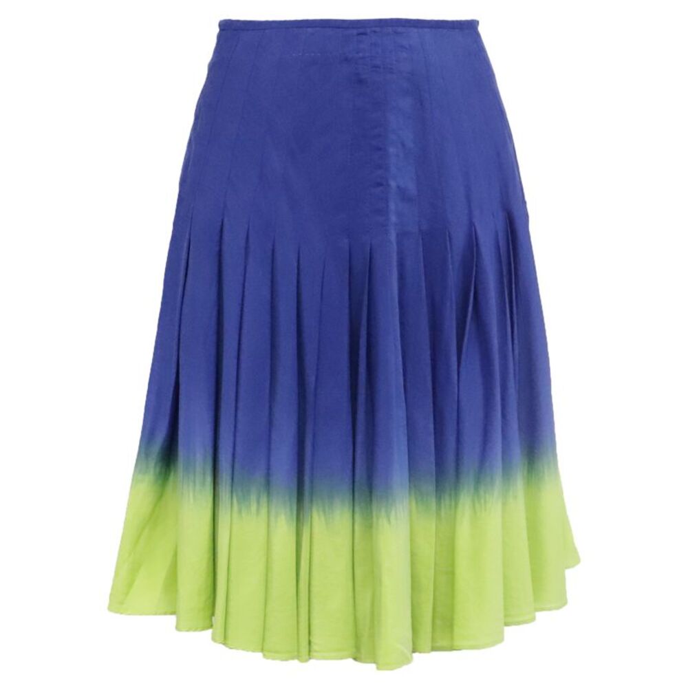 Moschino Tie-Dye Print Midi Skirt in Multicolor Cotton